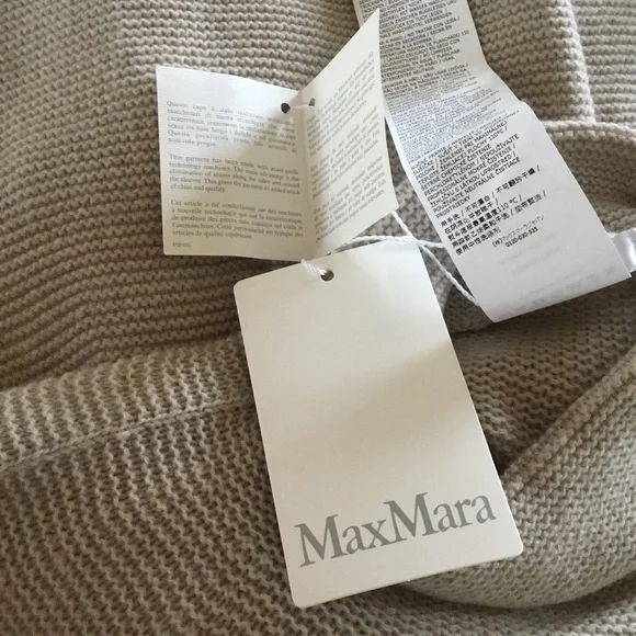 MaxMara Etrusco Wool Cashmere Turtleneck Maglia Pullover Sweater - Picture 12 of 12